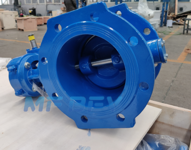 What is double eccentric butterfly valve？